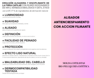 alisador antiencrespamiento con accion filmante oway 1