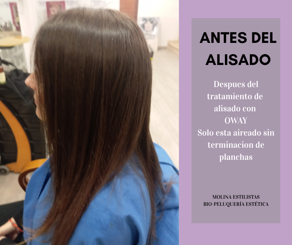 despues del tartamiento de alisado